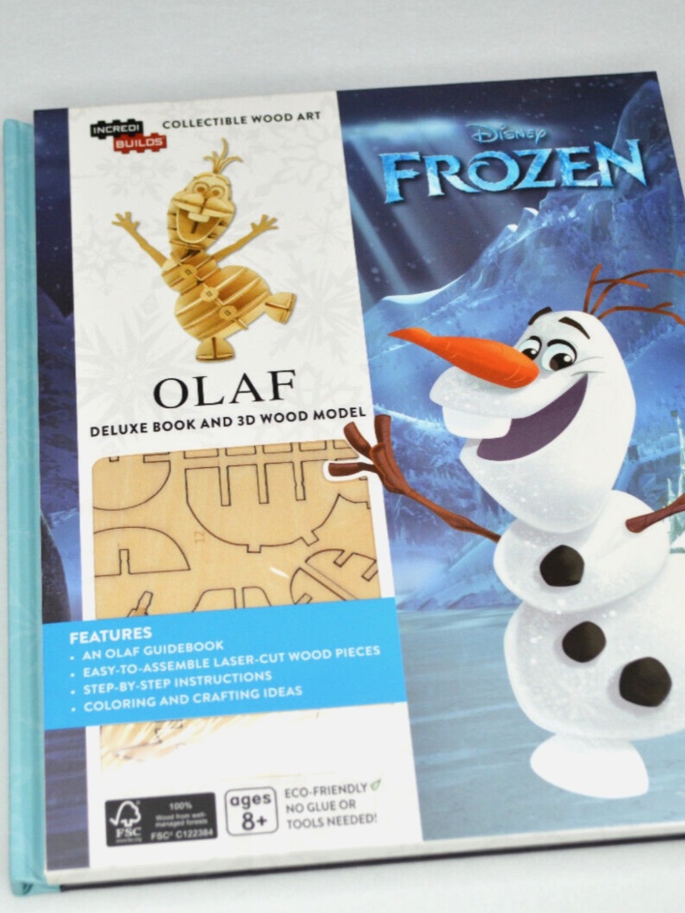 IncrediBuilds: Disney Frozen 1: Olaf and 3D Wood Model: Craft Book